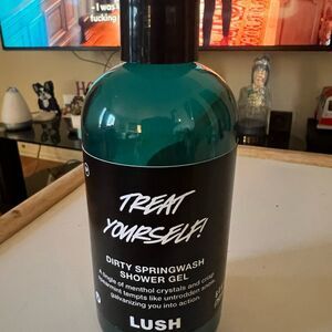 Lush Dirty Springwash Shower Wash 8.4 Oz Personalized Label TREAT YOURSELF!